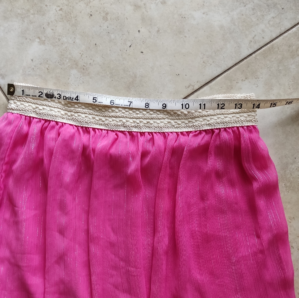 Pinky Pink High-Low Skirt Size Junior 12 - Picture 11 of 11
